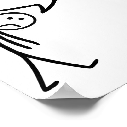 No New Tools Today Funny  Poster (Ecke)