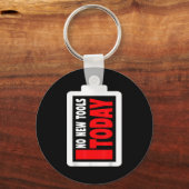 No New Tools Today Funny Schlüsselanhänger (Vorderseite)