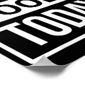 No New Tools Today Tee Shirt Men Women  Poster (Ecke)