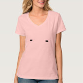 NO-Nippel T-Shirt (Vorderseite)