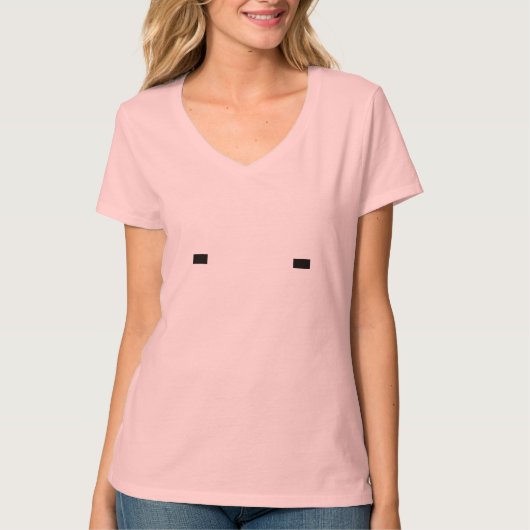 NO-Nippel T-Shirt (Vorderseite)
