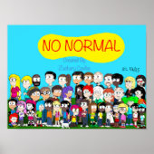 No Normal Character Poster (Vorne)