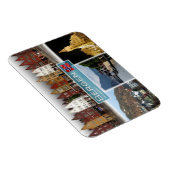 NO Norwegen - Bergen - Magnet (Rechte Seite)