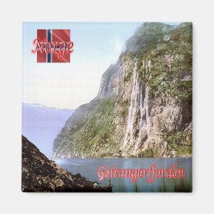 NO - Norwegen - Geirangerfjorden Magnet