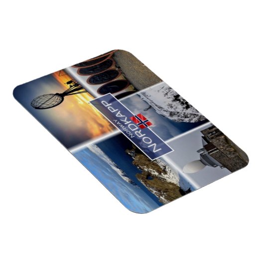 NO Norwegen - Nordkap - Nordkapp - Magnet (Rechte Seite)