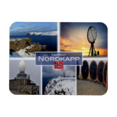 NO Norwegen - Nordkap - Nordkapp - Magnet (Horizontal)