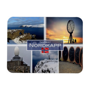 NO Norwegen - Nordkap - Nordkapp - Magnet