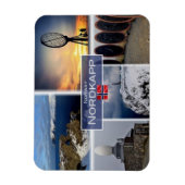 NO Norwegen - Nordkap - Nordkapp - Magnet (Vertikal)