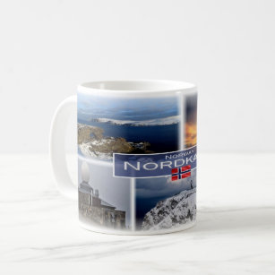 NO Norwegen - Nordkapp - Nordkap - Kaffeetasse