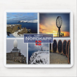 NO Norwegen - Nordkapp Nordkap - Mousepad