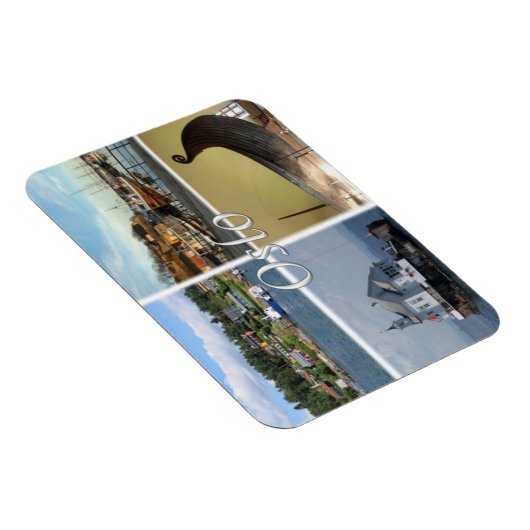 NO Norwegen - Oslo - Magnet (Rechte Seite)