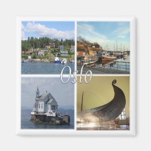 NO * Norwegen - Oslo Magnet