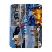 NO Norwegen - Oslo - Magnet (Vertikal)