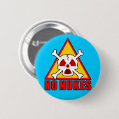 NO NUKES! BUTTON (Vorne & Hinten)