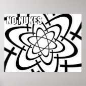 NO NUKES POSTER (Vorne)