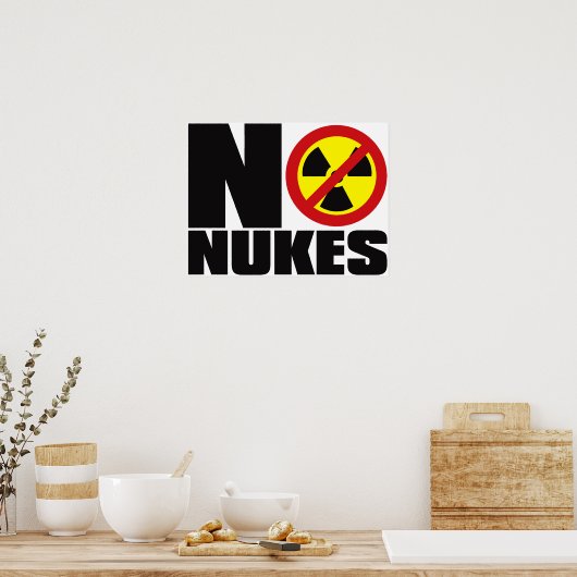 NO_NUKES POSTER (Küche)