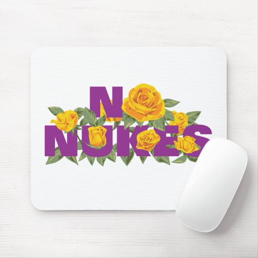 NO NUKES - ROSE MISSION offizielle Maus Pad Mousepad (Mit Mouse)