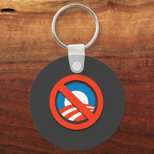 NO "O" / No Obama Schlüsselanhänger (Vorderseite)