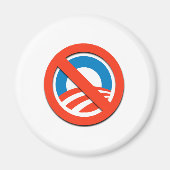 NO OBAMA / NO O MAGNET (Vorne)