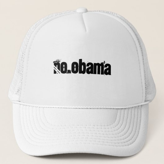 no.obama truckerkappe (Vorderseite)