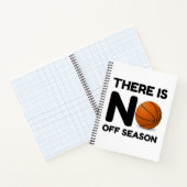 No Off Season Basketball Notizblock (Innenseite)