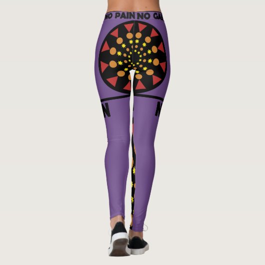no pain no gain leggings (Rückseite)