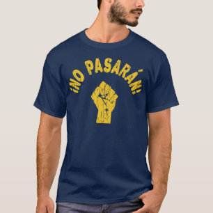 No Pasaran Shall Not Pass Unterstütze Ukraine T-Sh T-Shirt