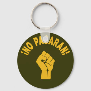 No Pasaran - Sie werden nicht passieren Schlüsselanhänger