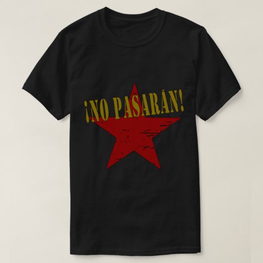 NO PASARAN T-Shirt (Design vorne)