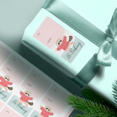 No Peeking Woodland Raccoon Ice Skating To From