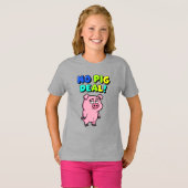 No Pig Deal Wordplay T-Shirt (Vorne ganz)