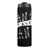 No Plan B Not Even Plan A Thermosbecher (Vorderseite)