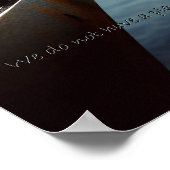 No planet B Poster (Ecke)