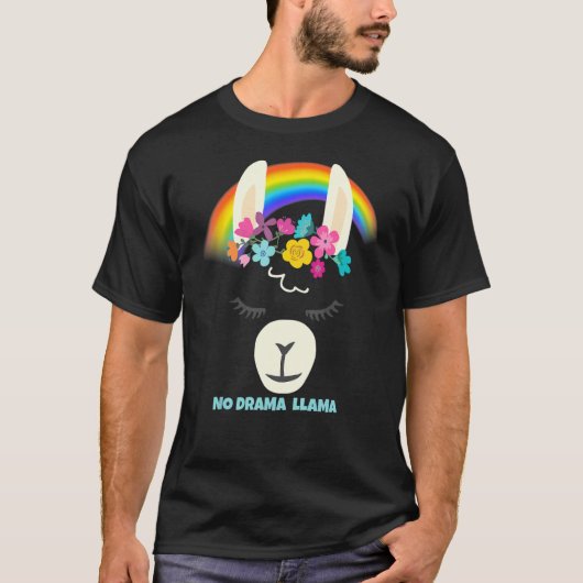 No Prob Llama Alpaca Pride Rainbow Lgbtq T-Shirt (Vorderseite)