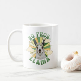 No Prob-Llama Boho Llama Kaffeetasse