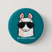 No Prob-Llama Button (Vorderseite)