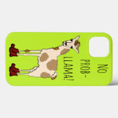 No Prob- Llama Case-Mate iPhone Hülle (Rückseite (Horizontal))