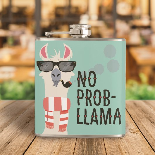 No Prob-Llama Flachmann