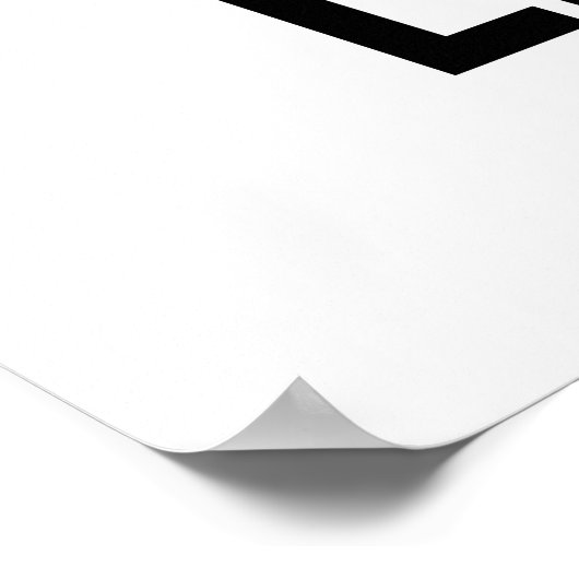 No-Prob-Llama Funny Cool Llama Pun Poster (Ecke)