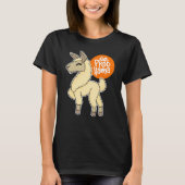 No Prob Llama Funny Llama Lover Alpaca Geschenk T-Shirt (Vorderseite)