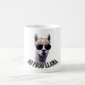 No Prob Llama - Funny Spaß Kaffeetasse (Mittel)