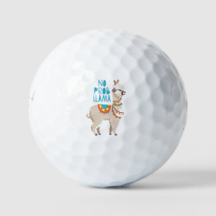 No Prob Llama Golfball