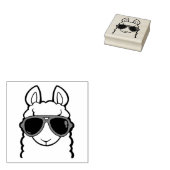 No-Prob-Llama Gummistempel (Stempel)