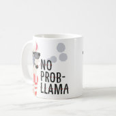 No Prob-Llama Kaffeetasse (Vorderseite Links)