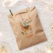 No Prob Llama Kraft Gevor Bag Geschenktütchen (Ausgeschnitten)