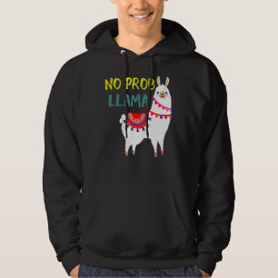 No Prob Llama Llama Alpaca Hoodie