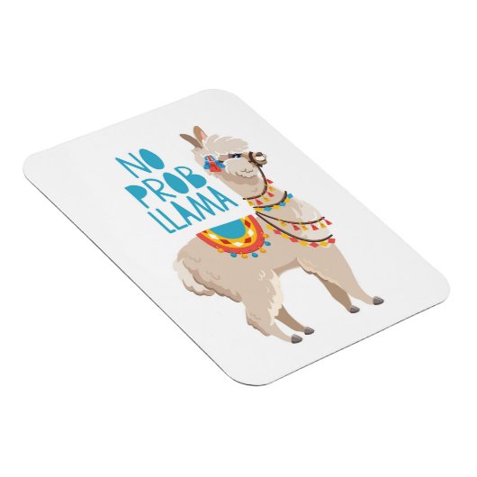 No Prob Llama Magnet (Rechte Seite)