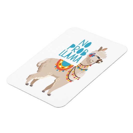 No Prob Llama Magnet (Linke Seite)