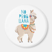 No Prob Llama Magnet (Vorne)