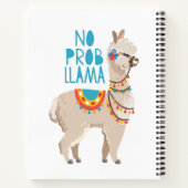 No Prob Llama Notizblock (Rückseite)